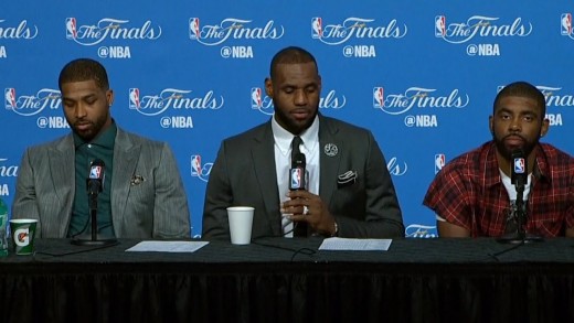 LeBron James post game press conference (Game 6 – NBA Finals)