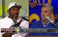 Metta World Peace weighs in on the Draymond Green suspension