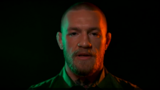 Conor McGregor gives Euro 2016 speech to Republic of Ireland