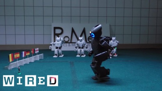 Soccer playing robot predicts Euro 2016