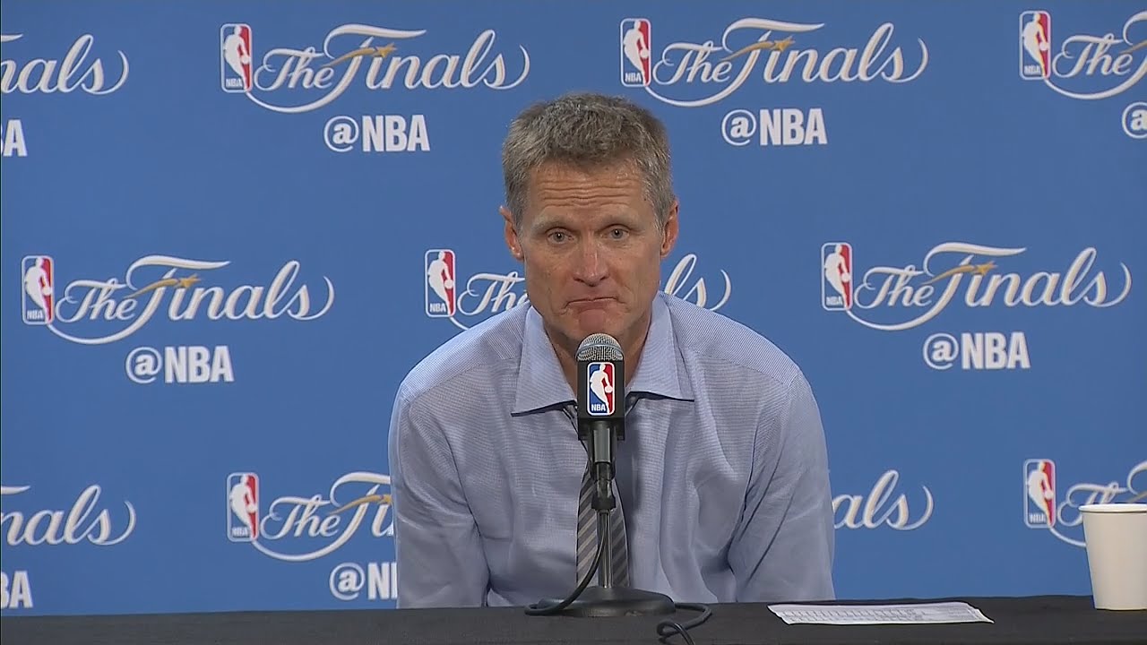 Steve Kerr speaks on the Warriors being stunned