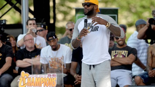 LeBron James full Championship Parade speech to his Cavs teammates