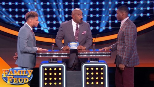 Amari Cooper chokes on Family Feud