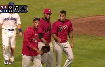 Baseball Brawl Breaks Out with Boulders vs Jackals of the Can-Am League