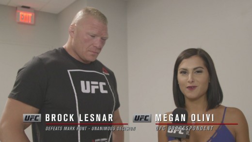 Brock Lesnar Backstage Post Fight Interview at UFC 200