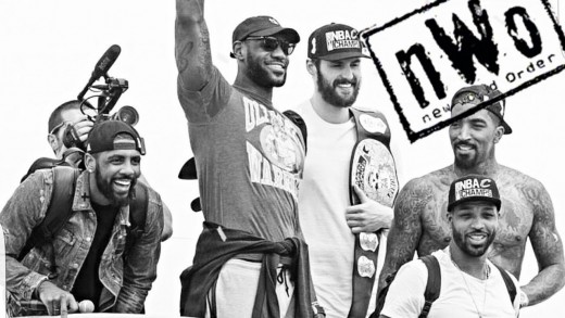 Cleveland Cavaliers Championship run gets NWO treatment