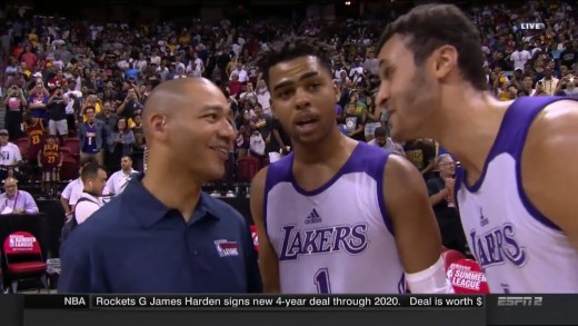 D’Angelo Russell says he “Played Like Shit” in Live TV interview