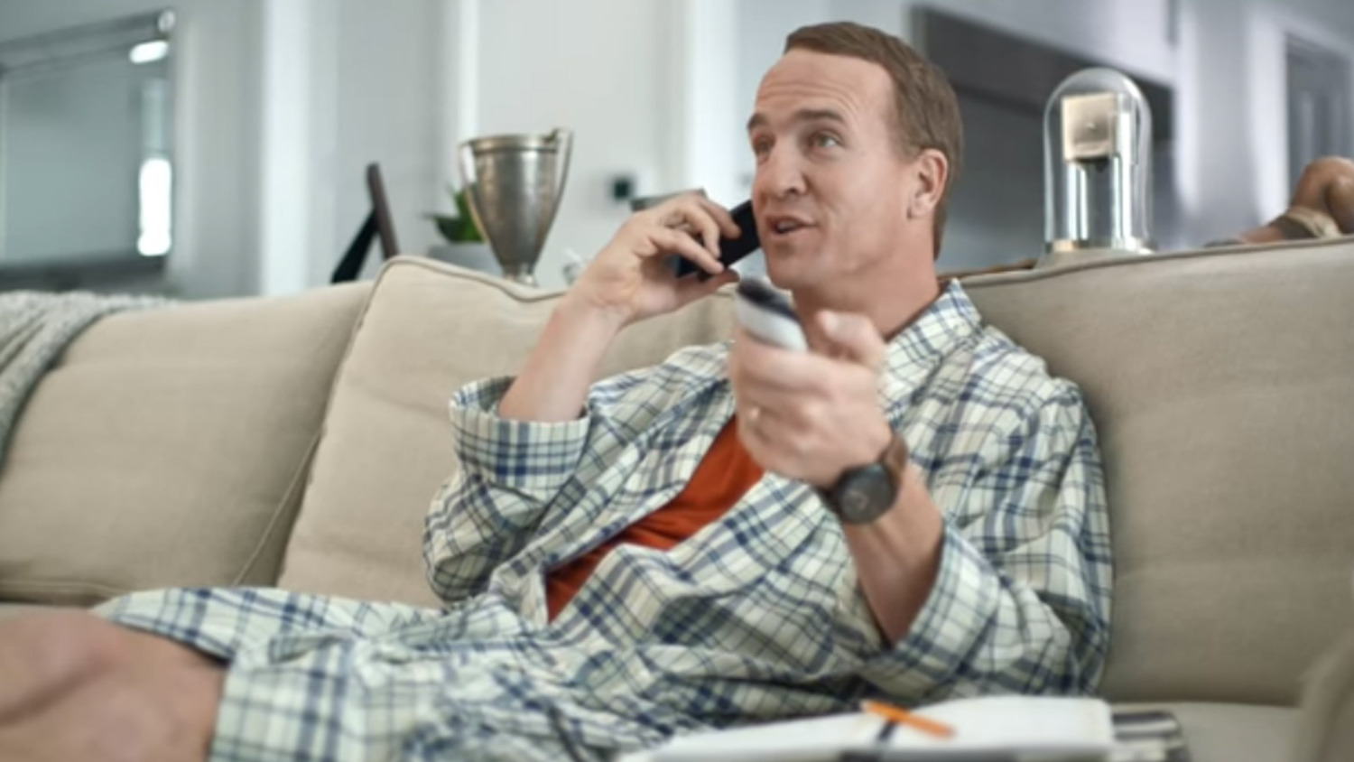 Peyton Manning has a lot of time on his hands in retirement