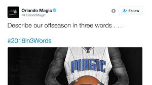 Fanatics View Words: Orlando Magic Off-Season Tweet Back Fires