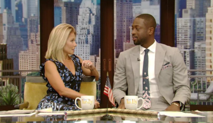 Dwyane Wade co-hosts Live with Kelly after signing with Bulls