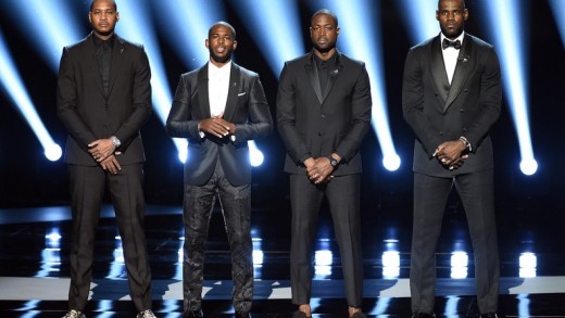 Carmelo Anthony, Chris Paul, Dwyane Wade, & LeBron James speak on U.S. Violence at ESPYS