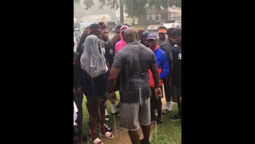 Former NFL-er Corey Fuller gives powerful speech to high school players