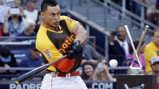 Giancarlo Stanton sets record with 61 homers to win Derby