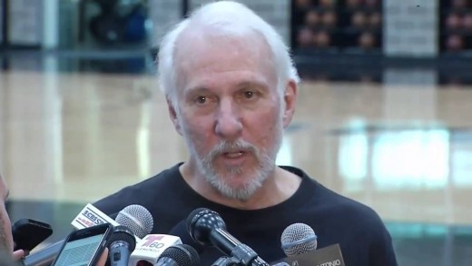 Gregg Popovich gets emotional about Tim Duncan’s retirement