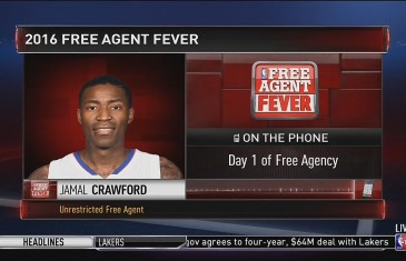 Jamal Crawford calls NBA Free Agency “Christmas in July”