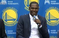 Kevin Durant says he needed to look Steph Curry in his eyes