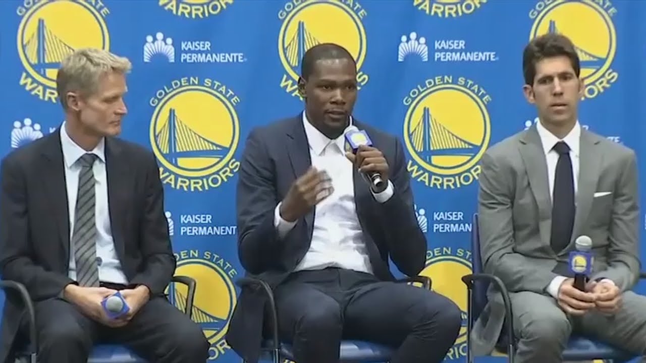 Kevin Durant says leaving OKC was 