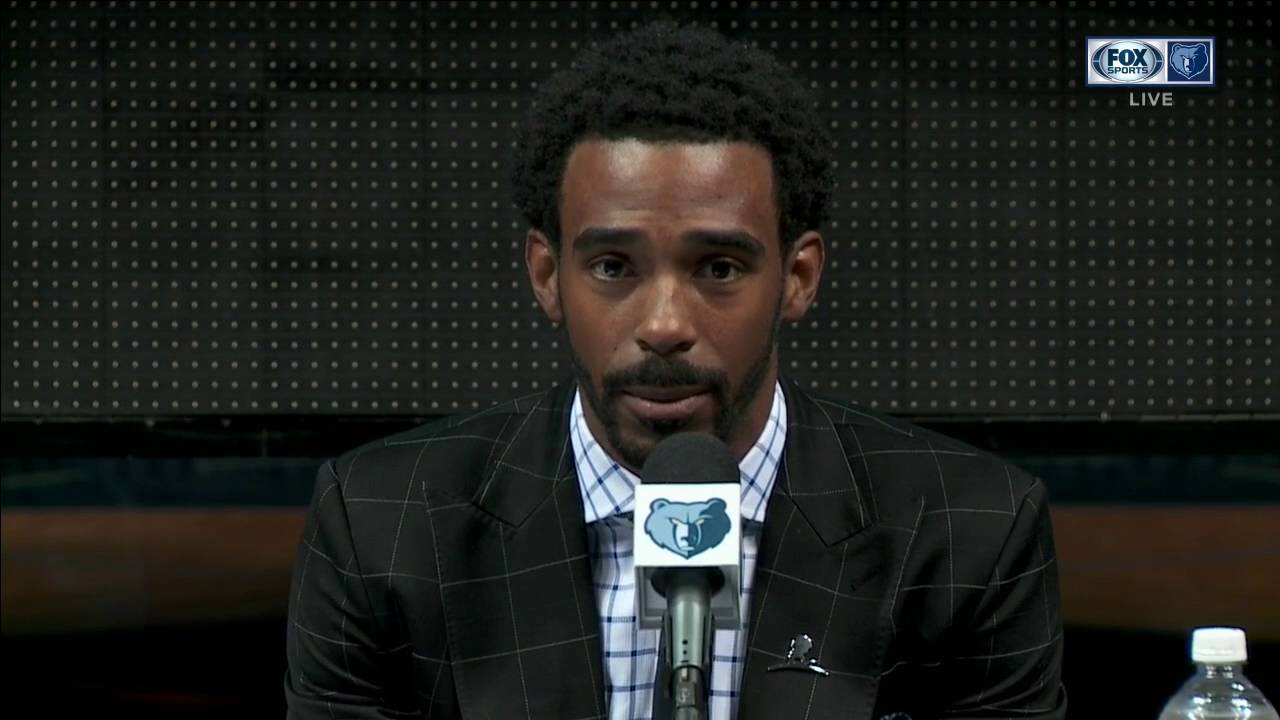 Memphis Grizzlies' Mike Conley says he hasn't celebrated contract because of injustices