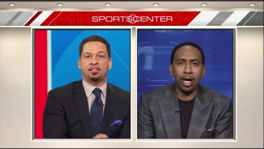 Stephen A. Smith rips Chris Broussard about Kevin Durant going to Golden State