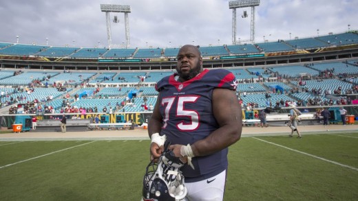 Vince Wilfork behind the scenes at ESPN’s body issue photoshoot