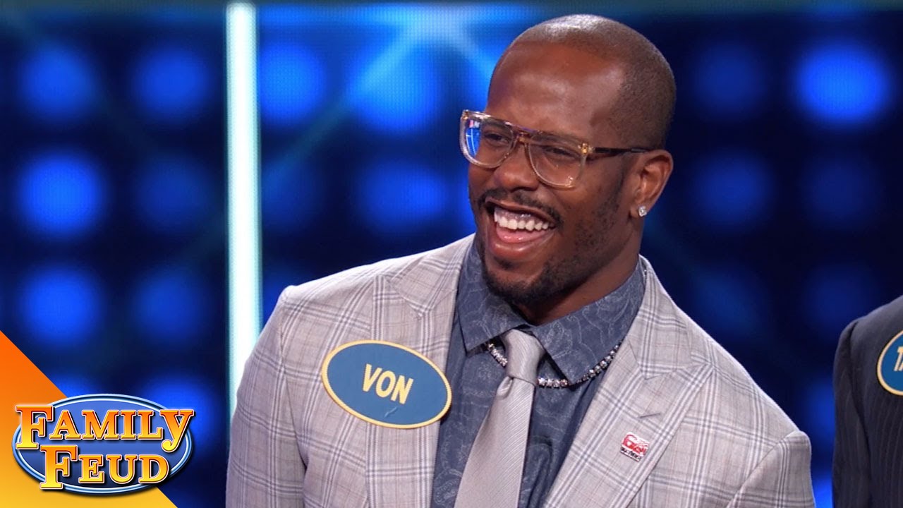 Von Miller drives sexy on Family Feud