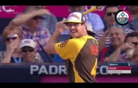 Wil Myers hit by pitch during the Home Run Derby