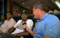 Allen Iverson attends Phillies game & talks Philadelphia community efforts