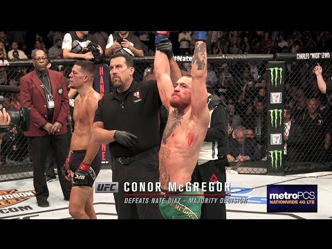 Audio of what Conor McGregor said to Nate Diaz after UFC 202