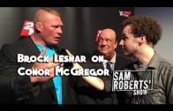 Brock Lesnar says he “Takes Shits Bigger Than Conor McGregor”