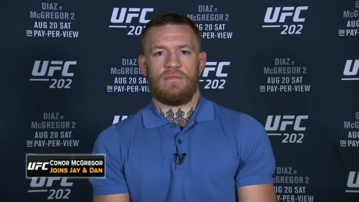 Conor McGregor says he’ll knockout Nate Diaz within two rounds