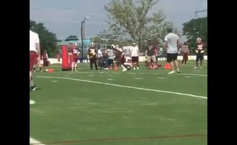 DeSean Jackson beats Josh Norman at Redskins camp