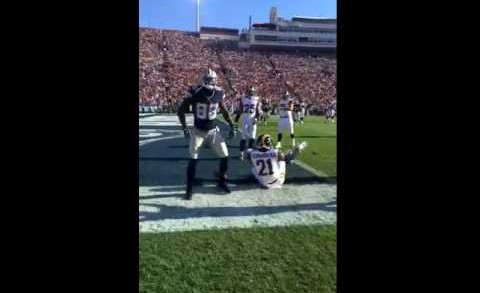 Dez Bryant “Throws Up The X” after spectacular pre-season TD grab