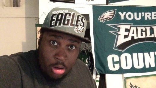 Eagles fan EDP throws his hat in tirade over Carson Wentz injury