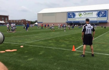 Giants’ CB Eli Apple locks down Victor Cruz in Training Camp