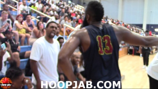 James Harden gets hilariously heckled for flopping in the Drew League