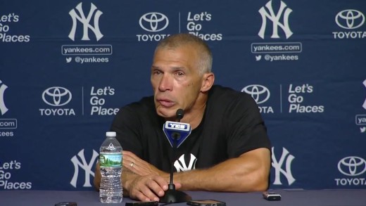 Joe Girardi breaks down while describing Alex Rodriguez’s final game