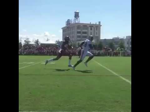 Josh Norman gets burned by Pierre Garcon at Redskins camp