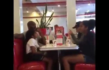 Kobe Bryant gives death stare to person filming his family meal