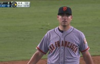 Matt Moore looses No-No on a bloop single with 2 outs in the 9th