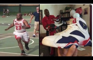 Michael Jordan calls & sends box of gear to autistic fan who dressed as MJ