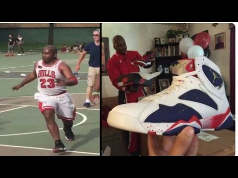 Michael Jordan calls & sends box of gear to autistic fan who dressed as MJ