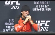 Nate Diaz post UFC 202 press conference