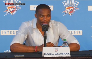 Russell Westbrook on Kevin Durant Signing with Warriors