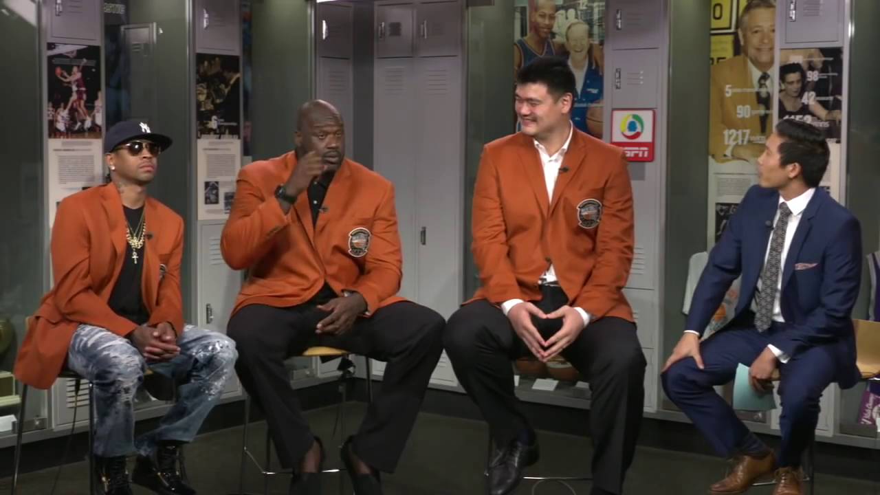 Allen Iverson, Shaq & Yao Ming reminisce on their NBA careers