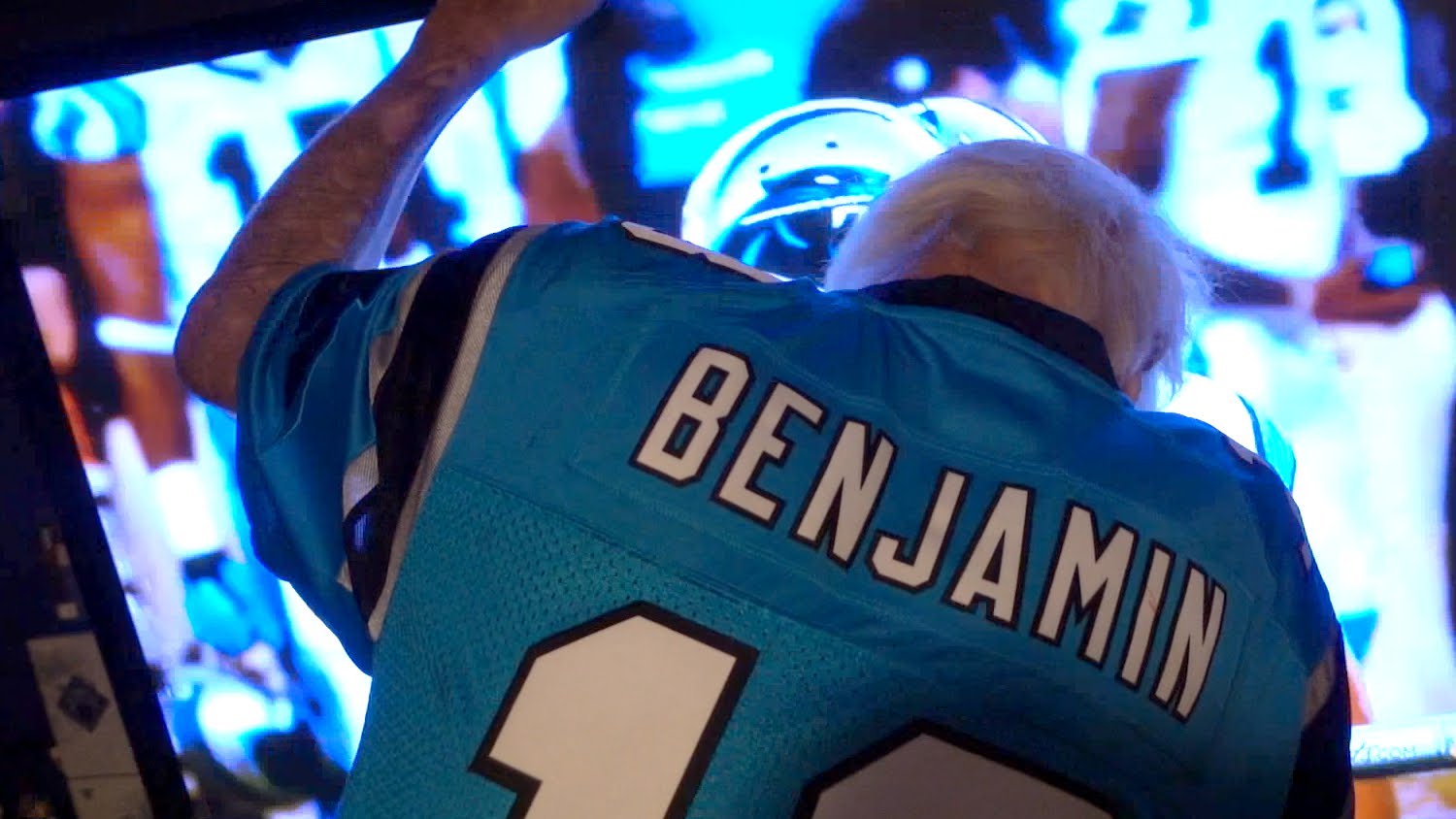 Angry grandpa loses his mind after Panthers loss to Broncos