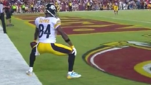 Antonio Brown endzone twerk gets Lil’ Jon “Get Low” treatment