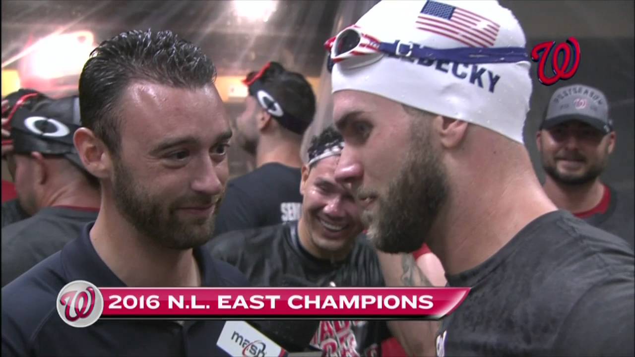 Bryce Harper on the Nats clinching NL East championship