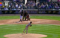 Carlos Gonzalez smashes a grand slam for the Rockies