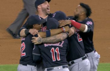 Cleveland Indians clinch AL Central division championship