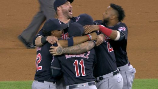 Cleveland Indians clinch AL Central division championship